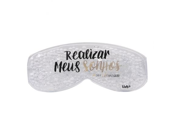 TAPA OLHOS COM BOLINHAS GEL O QUE ELA MAIS QUER