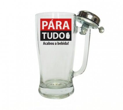 CANECA CAMPAINHA PÁRA TUDO 600ML