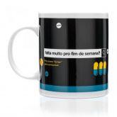 CANECA TERMOSSENSÍVEL REMÉDIO AZUL