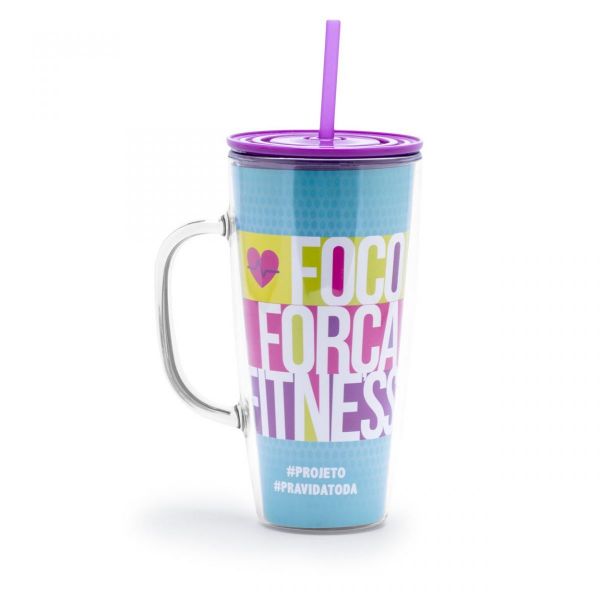 CANECA G COM CANUDO FITNESS