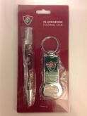 KIT CHAVEIRO ABRIDOR C/ CANETA TIME FLUMINENSE