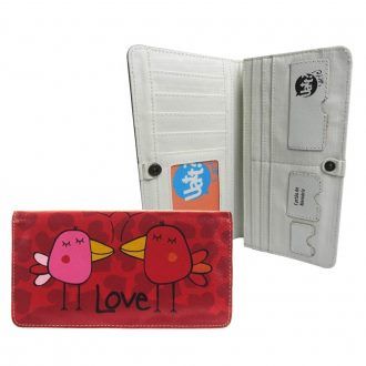 CARTEIRA COURO - Love Birds