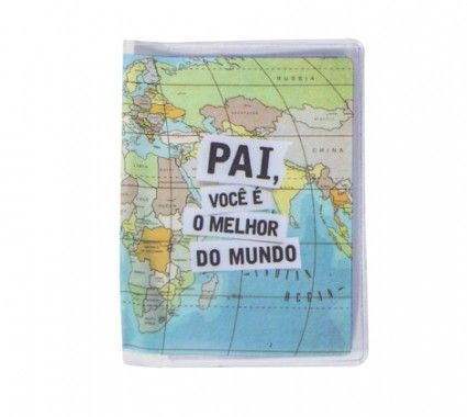 PORTA DOCUMENTO PAI VOCÊ É O MELHOR DO MUNDO