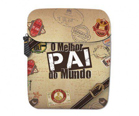 CAPA DE LAPTOP NEOPRENE MELHOR PAI DO MUNDO 15