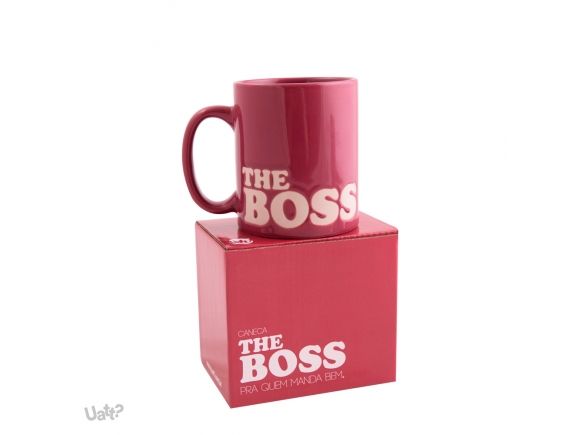 CANECA THE BOSS PINK