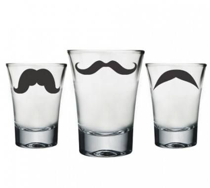 KIT APERITIVO C/3 COPOS BIGODE