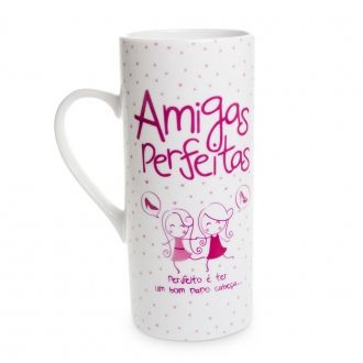 CANECA TULIPA TEMÁTICA AMIGAS PERFEITAS