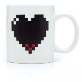 CANECA TERMOSSENSIVEL PIXEL CORAÇÃO