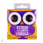 ESTOJO PARA LENTES CORUJA VIOLETA