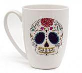 CANECA BRANCA 300ML CAVEIRA MEXICANA