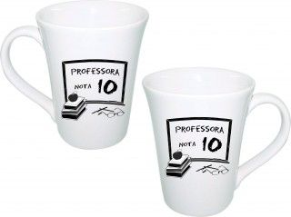 CANECA PORCELANA CURSO PROFESSORA