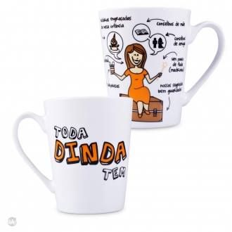 CANECA TODA FAMÍLIA TEM DINDA