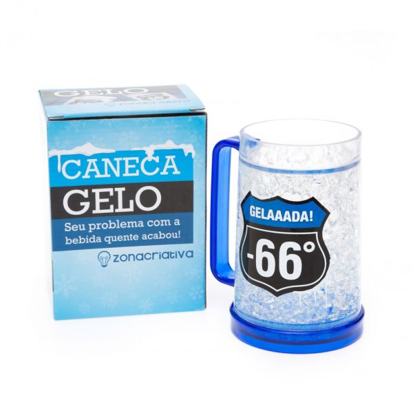 CANECA DE CHOP GELO ROTA 66