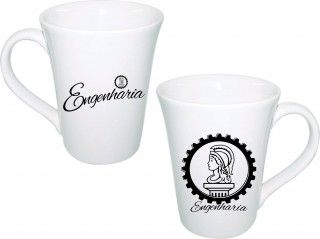 CANECA PORCELANA CURSO ENGENHARIA