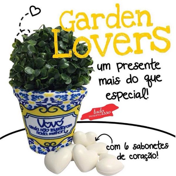 VASO GARDEN LOVERS CASA DA VÓ