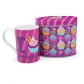 CANECA NA LATA CUPCAKE GLOSSY