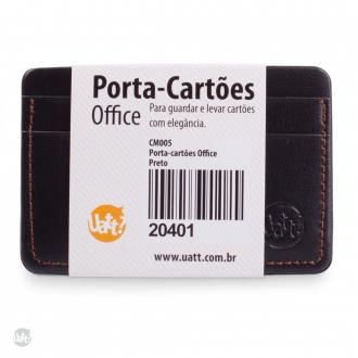 PORTA-CARTÕES OFFICE - PRETO