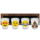 CONJUNTO COPO APERITIVO EMOJI