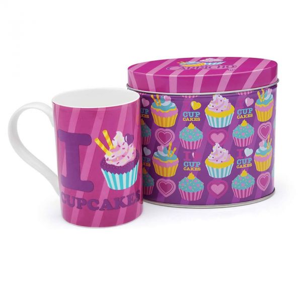 CANECA NA LATA CUPCAKE GLOSSY