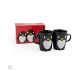 DUPLA DE CANECA PINGUINS JUNTOS PARA SEMPRE