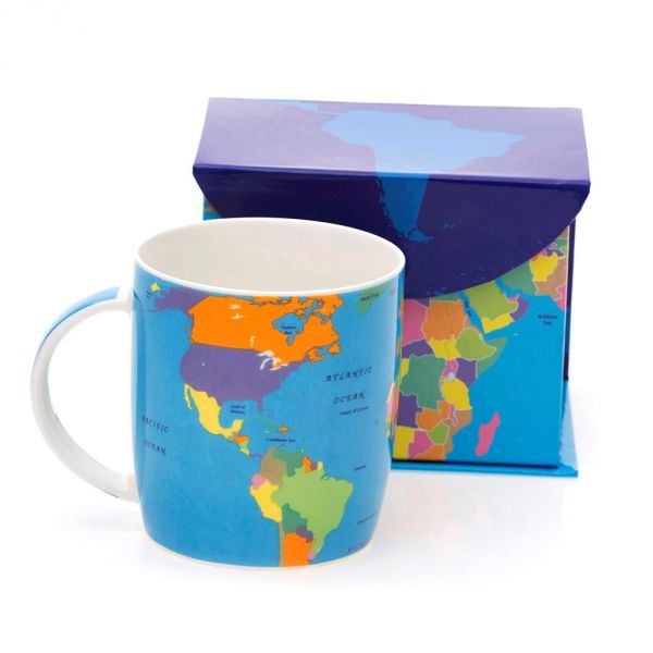 CANECA MAPA MUNDI