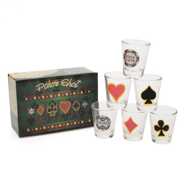 KIT COPOS DE SHOT POKER