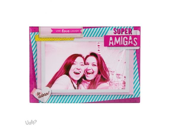 PORTA RETRATO RETANGULAR SUPER AMIGAS