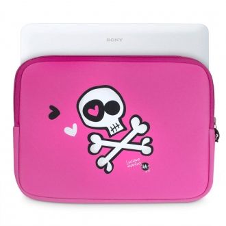 CAPA NETBOOK ZIPPER 10 LOVE PUNK