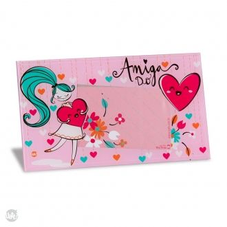 PORTA RET 10X15 FOFURA AMIGA DO CORAÇÃO