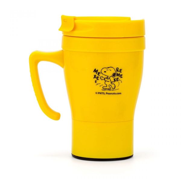 CANECA MIXER SNOOPY COMICS AMARELA