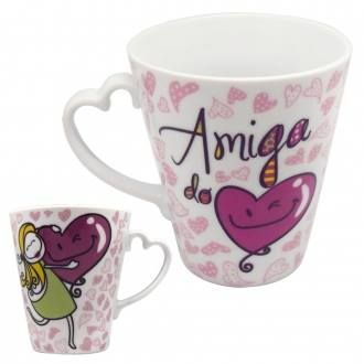 CANECA FOFURA AMIGA DO CORAÇÃO