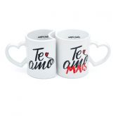 CANECA DUPLA TE AMO MAIS