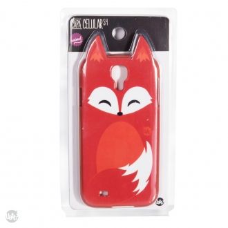 CAPA CELULAR S4 ANIMAL - RAPOSA