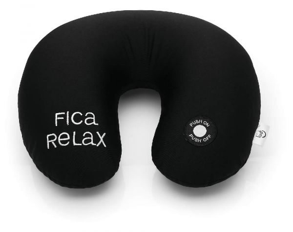 ALMOFADA FICA RELAX PRETA