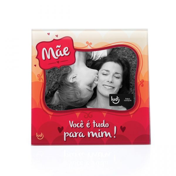 PORTA RETRATO MENSAGEM PARA MÃE