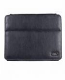 CAPA IPAD COURO PRETO