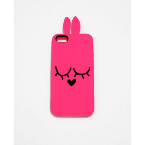 CASE SILICONE KATIE BUNNY IPHONE 5