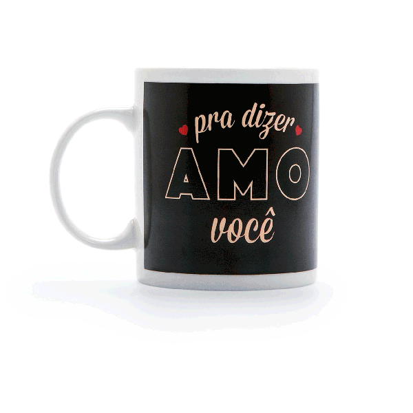 CANECA TERMOSSENSÍVEL SIGNIFICA AMOR