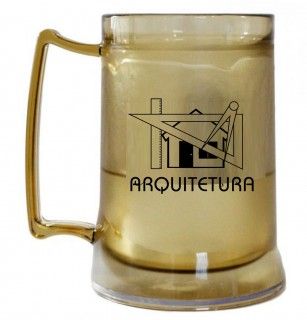 CANECA GEL CURSO OURO ARQUITETURA