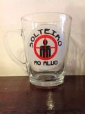 CANECA VIDRO SOLTEIRO AO ALVO