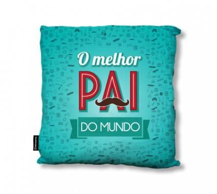 ALMOFADA 45X45 MELHOR PAI DO MUNDO