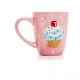 CANECA CUPCAKE ROSA