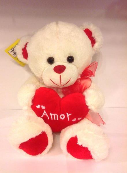 URSO BRANCO CORAÇÃO AMOR