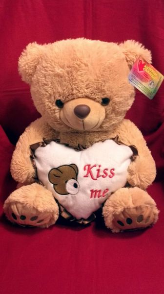 URSO KISS MUSICAL MARROM