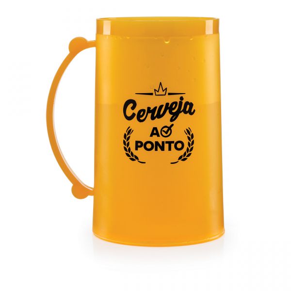 CANECO CONGELÁVEL CERVEJA AO PONTO