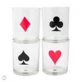 KIT 4 COPOS WHISKY POKER NIGHT