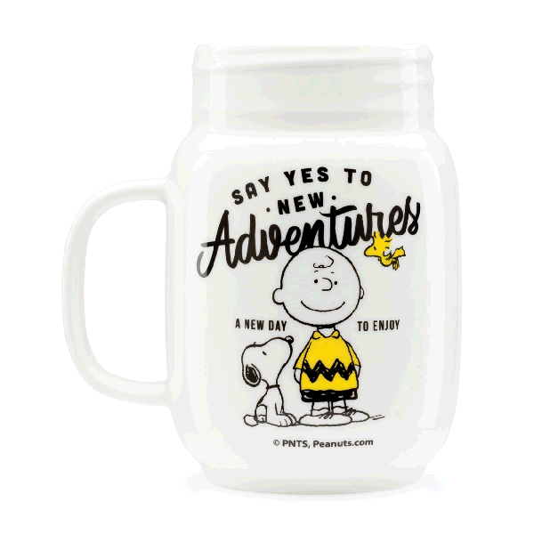 CANECA POTE SNOOPY AVENTURAS