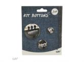 KIT BOTTONS ROCK AND ROLL