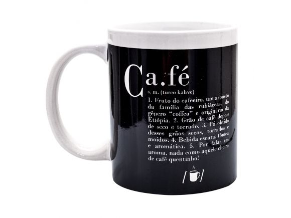 CANECA DICIONÁRIO DE CAFÉ