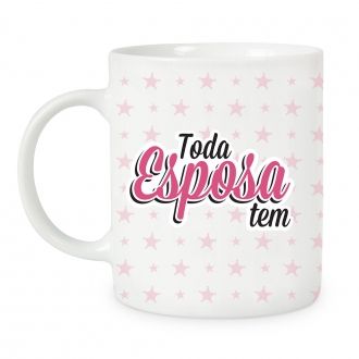 CANECA TODA FAMÍLIA TEM 2 ESPOSA